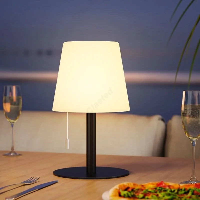 Luminária LED Cordão Dimmer USB Quarto Restaurante Ambiente
