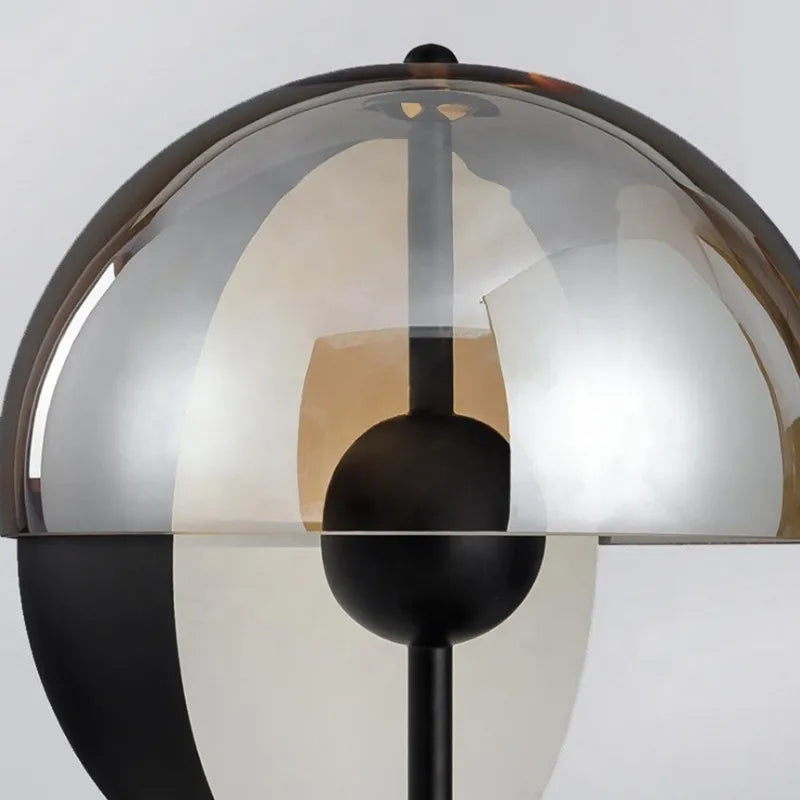 Luminária Vidro Nórdica Design Luxo Quarto Sala