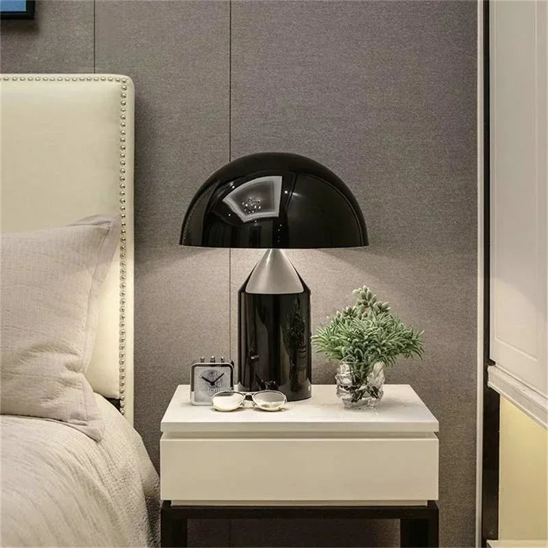 Luminária de Mesa Cogumelo LED Nórdica Proteção Visual