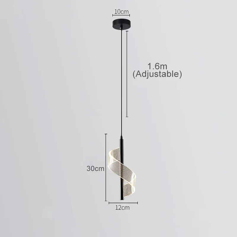 Pendente LED Moderno para Sala, Quarto e Bar