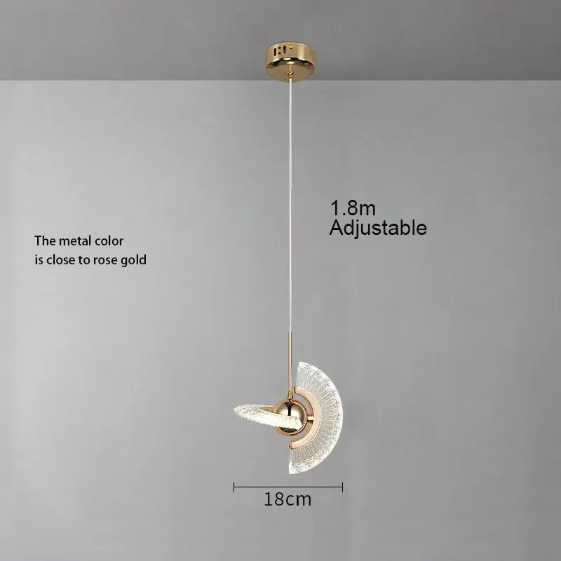 Pendente LED Moderno para Quarto e Sala — Decorativo 1 e 2 Cabeças
