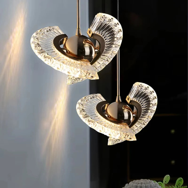 Pendente LED Moderno para Quarto e Sala — Decorativo 1 e 2 Cabeças