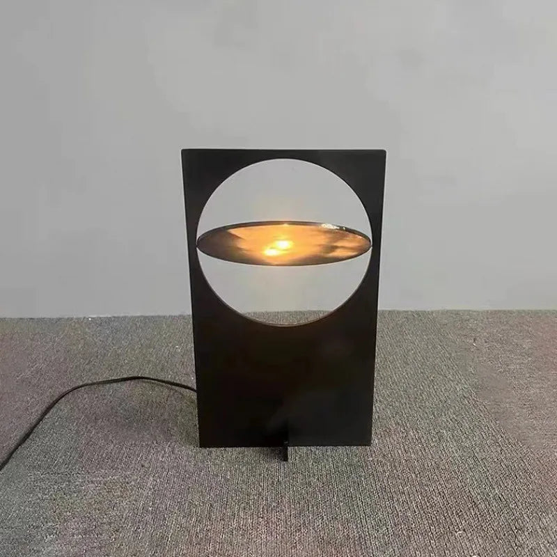 Luminária de Mesa Pôr do Sol Minimalista – Atmosfera de Luxo para Quarto