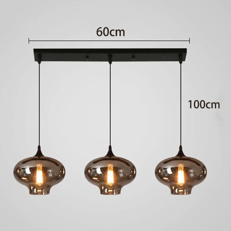 Pendente LED Artístico para Sala de Estar