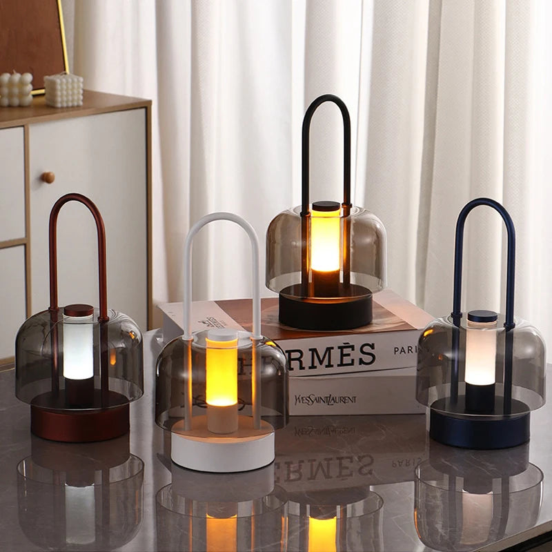 Luminaria de Mesa Avcaela - Acabamento Natural - home office atemporal