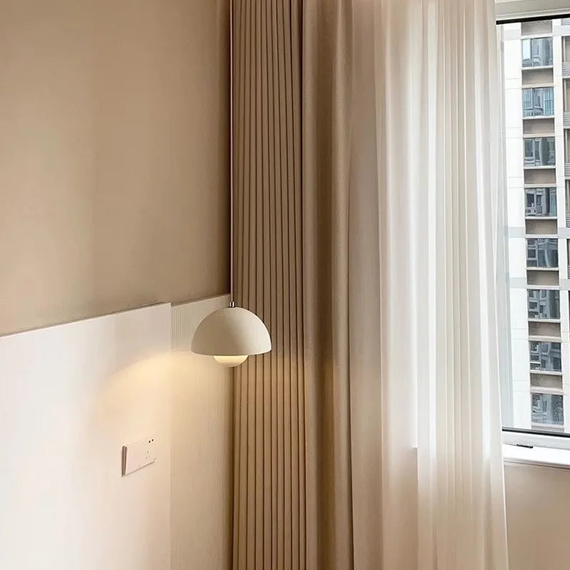 Pendente Botão Dinamarquês Estilo Creme para Quarto