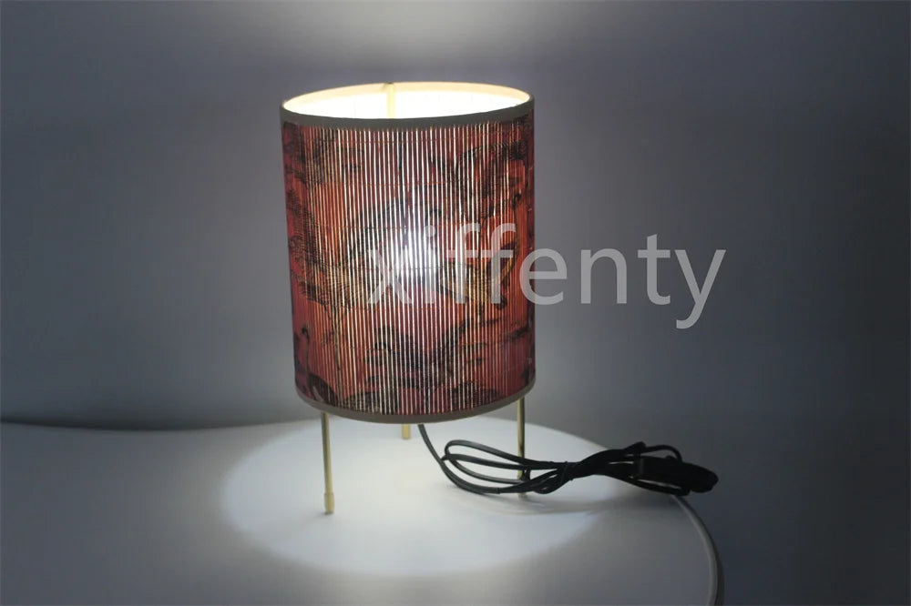 Luminária Rattan Artesanal Nórdica Cabeceira