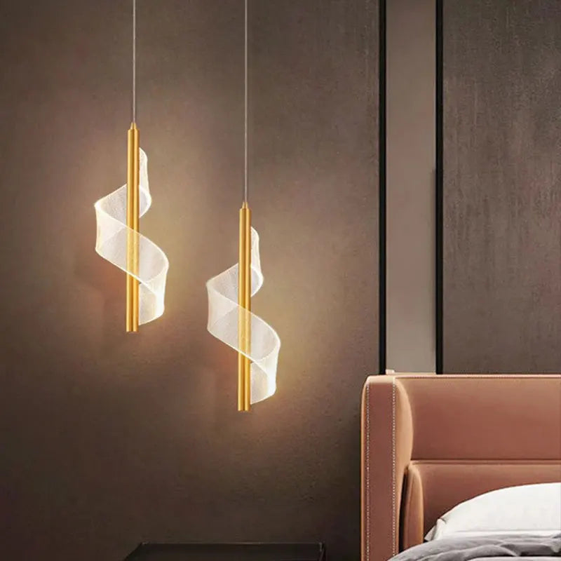 Pendente LED Moderno para Sala, Quarto e Bar