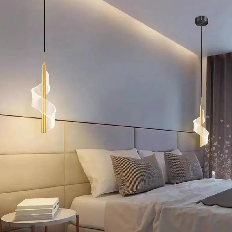 Pendente LED Moderno para Sala, Quarto e Bar