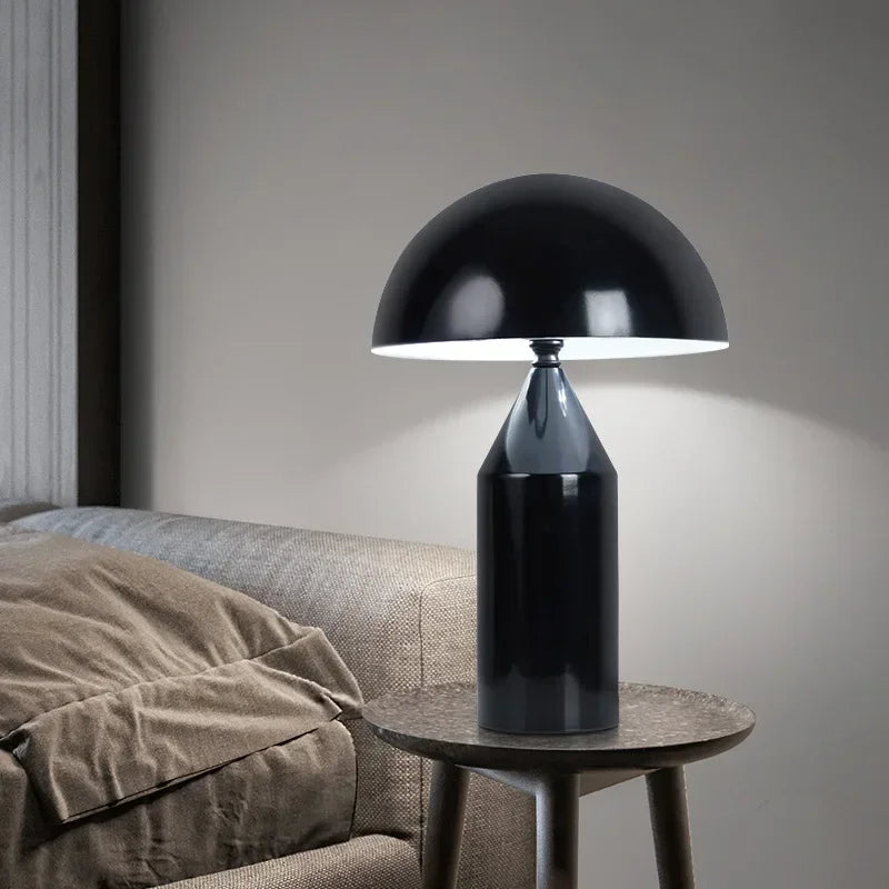 Luminária de Mesa Cogumelo LED Nórdica Proteção Visual