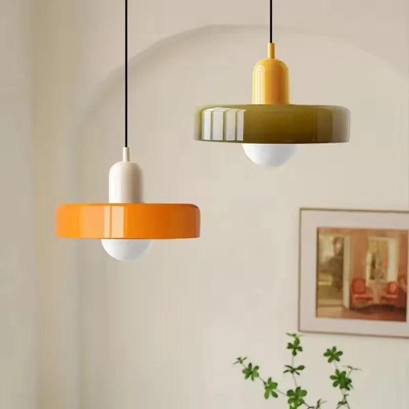 Pendente de Vidro Decorativo para Sala, Cozinha, Ilha e Quarto