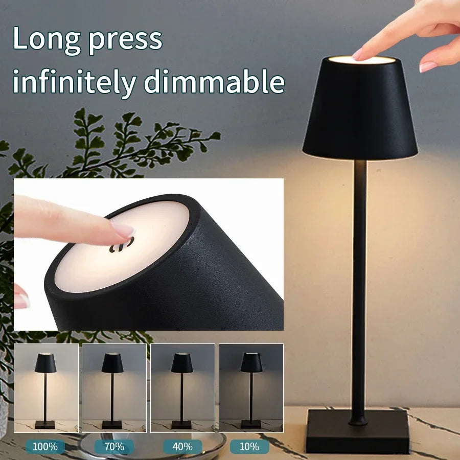 Luminaria de Mesa Avsiela - Acabamento Natural - home office contemporaneo