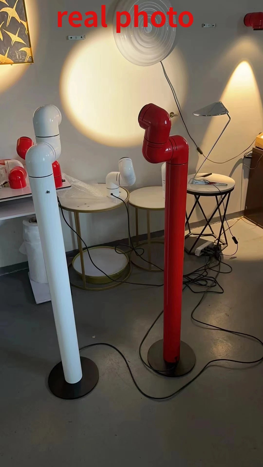 Luminária de Chão Space Age – Sala e Quarto com Design Icônico