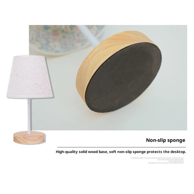 Luminária Madeira USB Quarto Quarto LED Decorativa