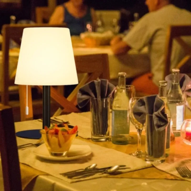 Luminária LED Cordão Dimmer USB Quarto Restaurante Ambiente