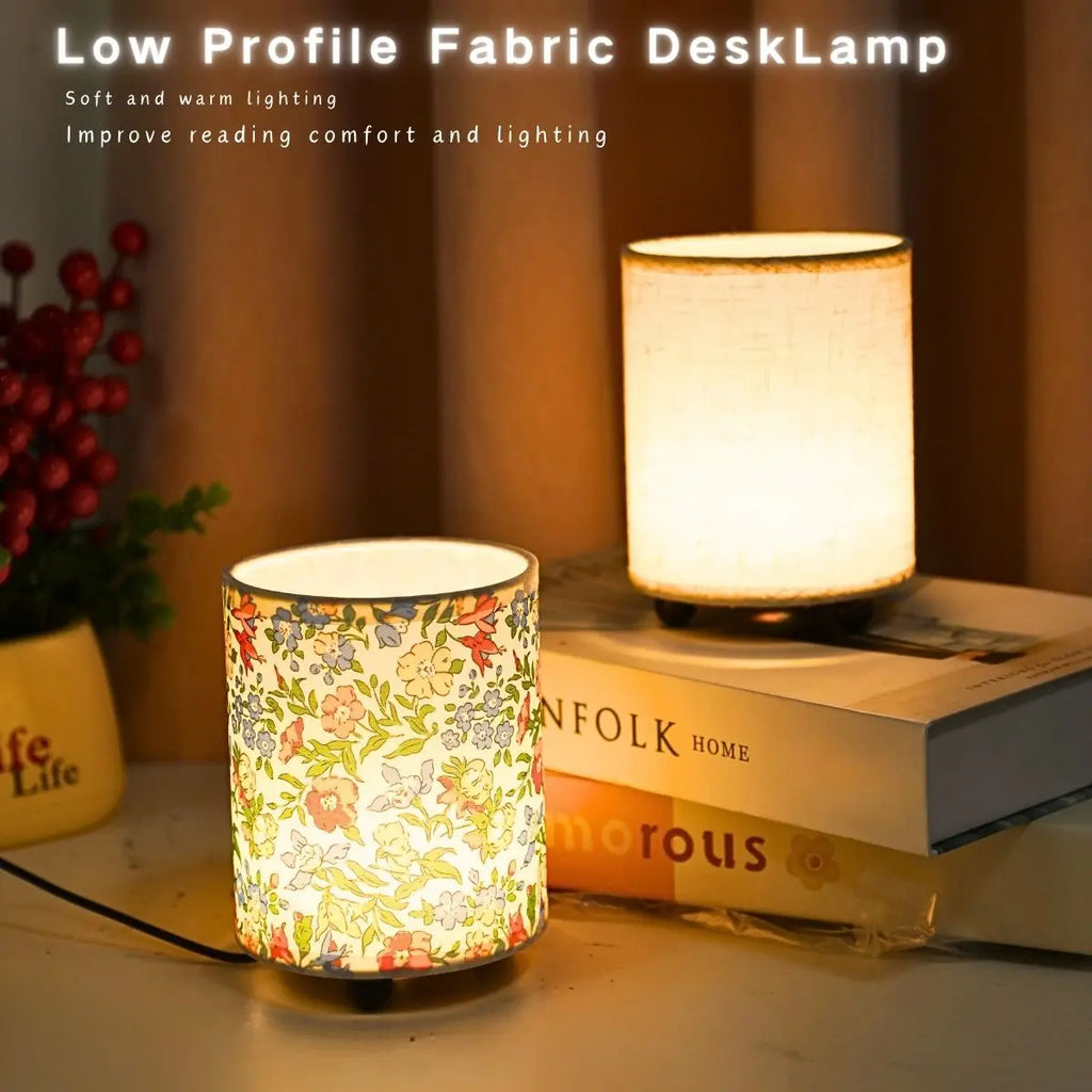 Luminaria de Mesa Avroina - Linho Natural - aparador escultural