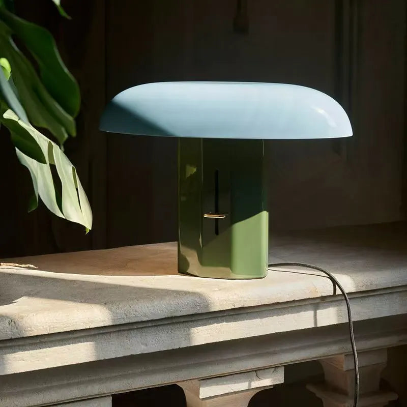 Luminária Cogumelo Multicolor LED Mesa Decorativa