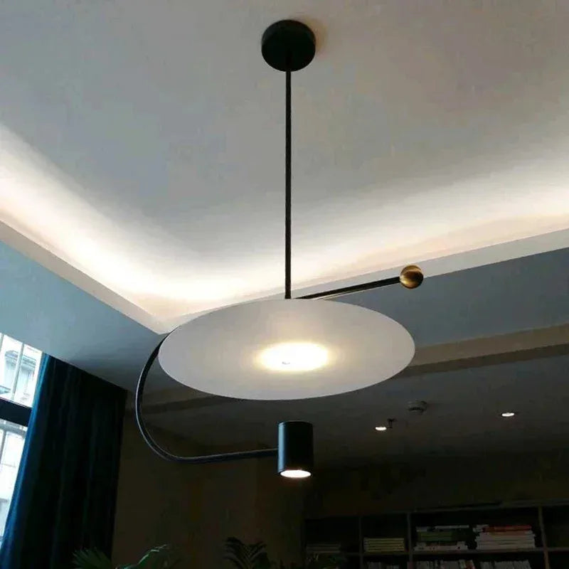 Pendente Elleela - Acabamento Natural - sala de jantar contemporaneo