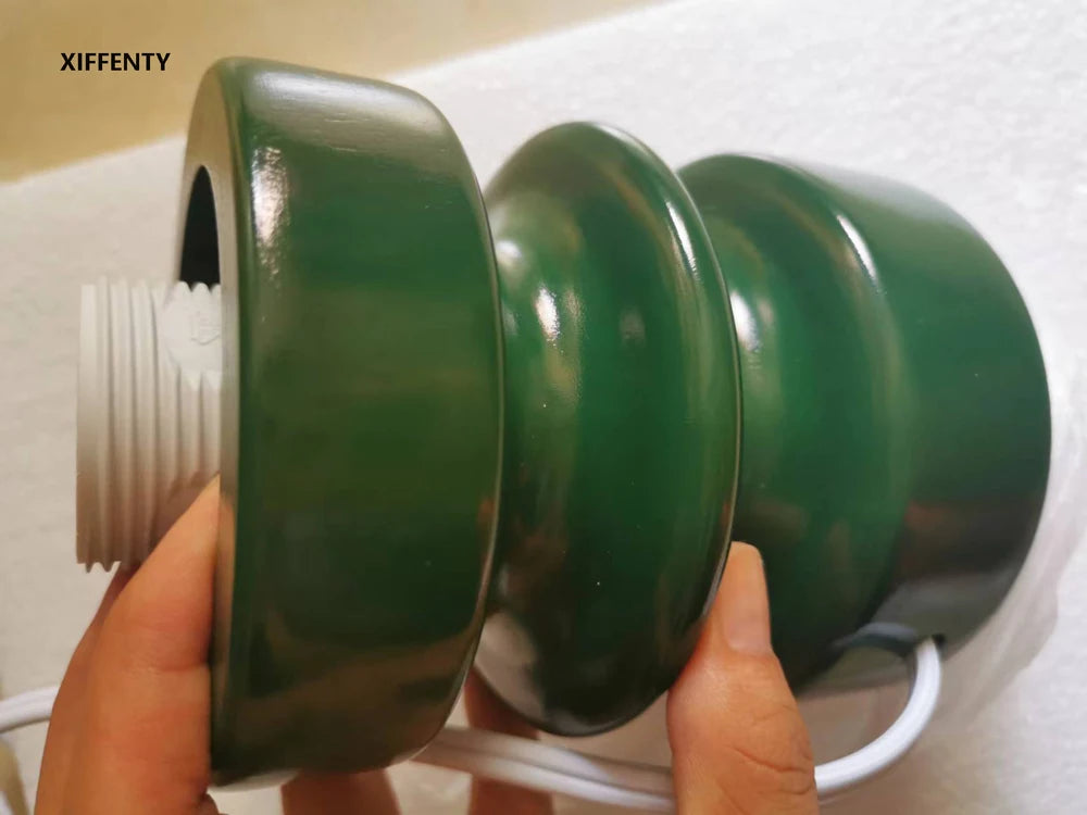 Luminária de Mesa Madeira e Vidro Retrô – Atmosfera Aconchegante para Quarto