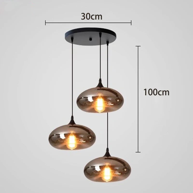 Pendente LED Artístico para Sala de Estar