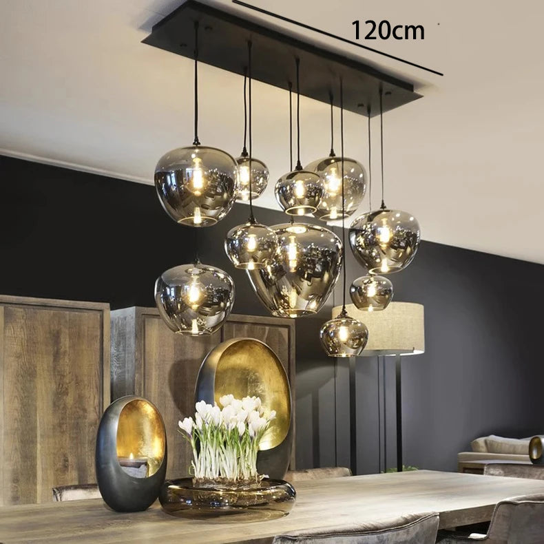 Pendente LED Artístico para Sala de Estar