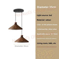 Lustre Artesanal Rattan Cúpula Retrô