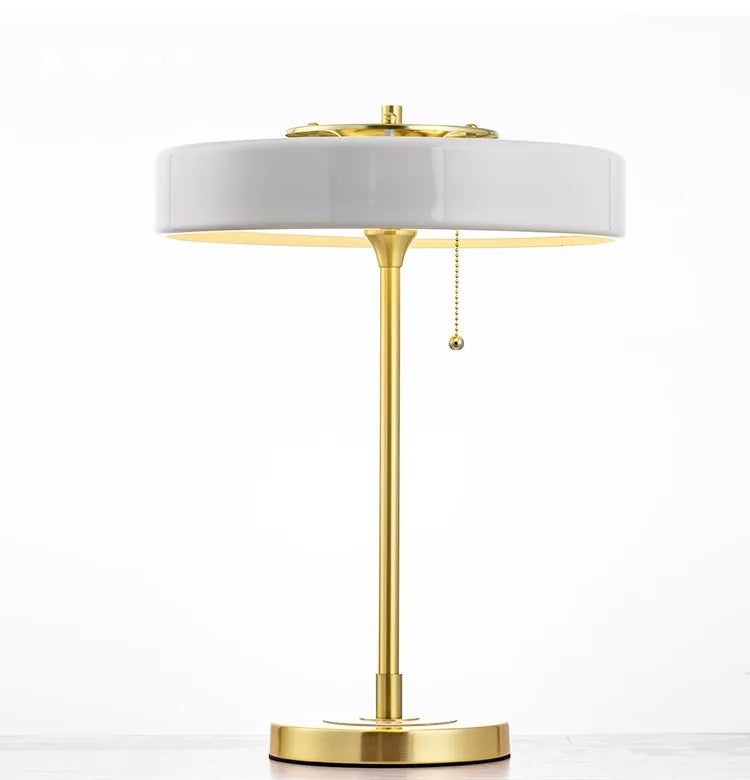 Luminária Retrô Britânica LED Escandinava Mesa Sala Quarto
