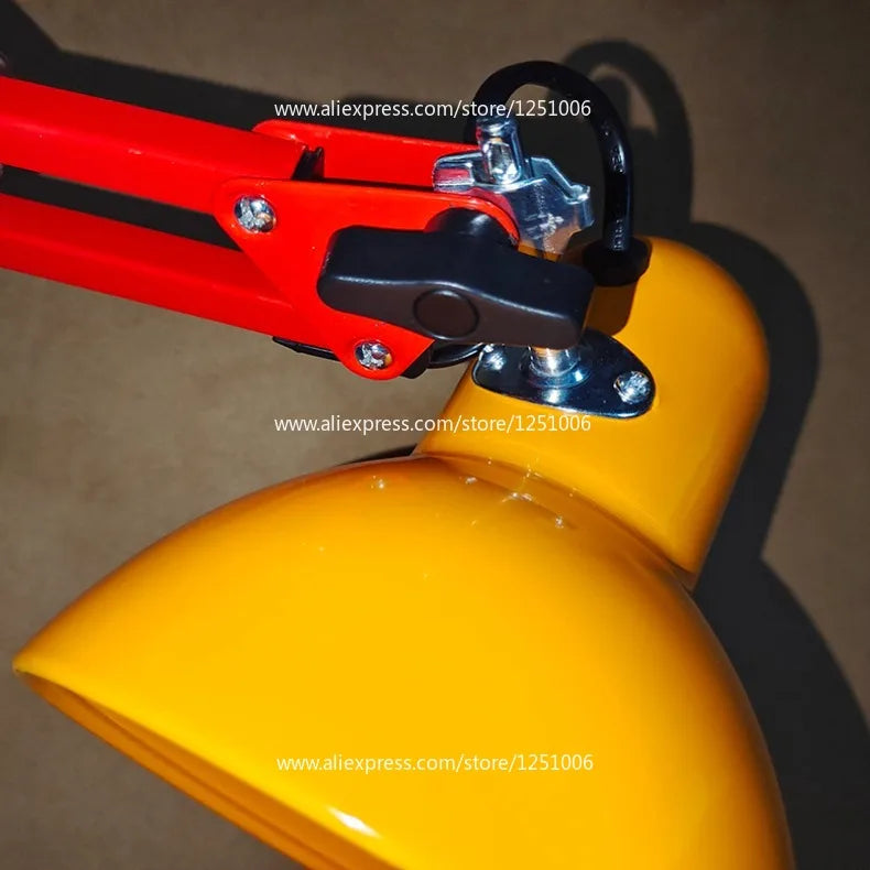 Luminária de Mesa Colorida com Garra 360° – Proteção Ocular 3 Temperaturas