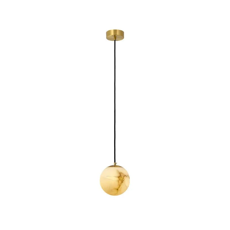 Pendente Pós-Moderno Estilo Mármore