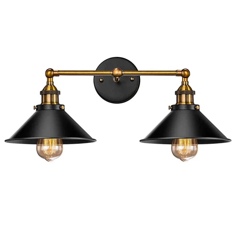 Pendente Vintage Preto 1-3 Cabeças
