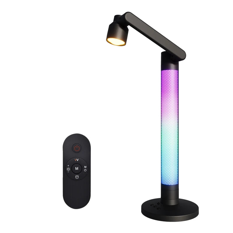 Luminária de Mesa Inteligente WiFi Tuya com Proteção Ocular – Rotacional