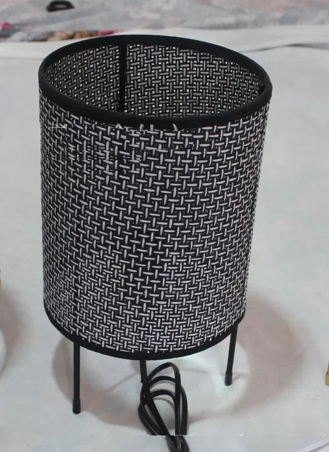Luminaria de Mesa Avleena - Rattan Natural - cabeceira boho natural