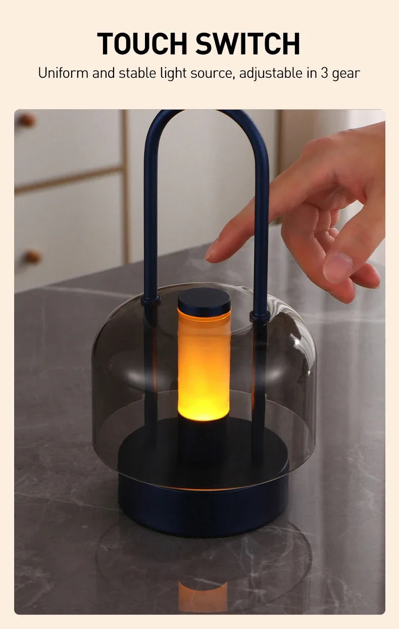 Luminaria de Mesa Avcaela - Acabamento Natural - home office atemporal