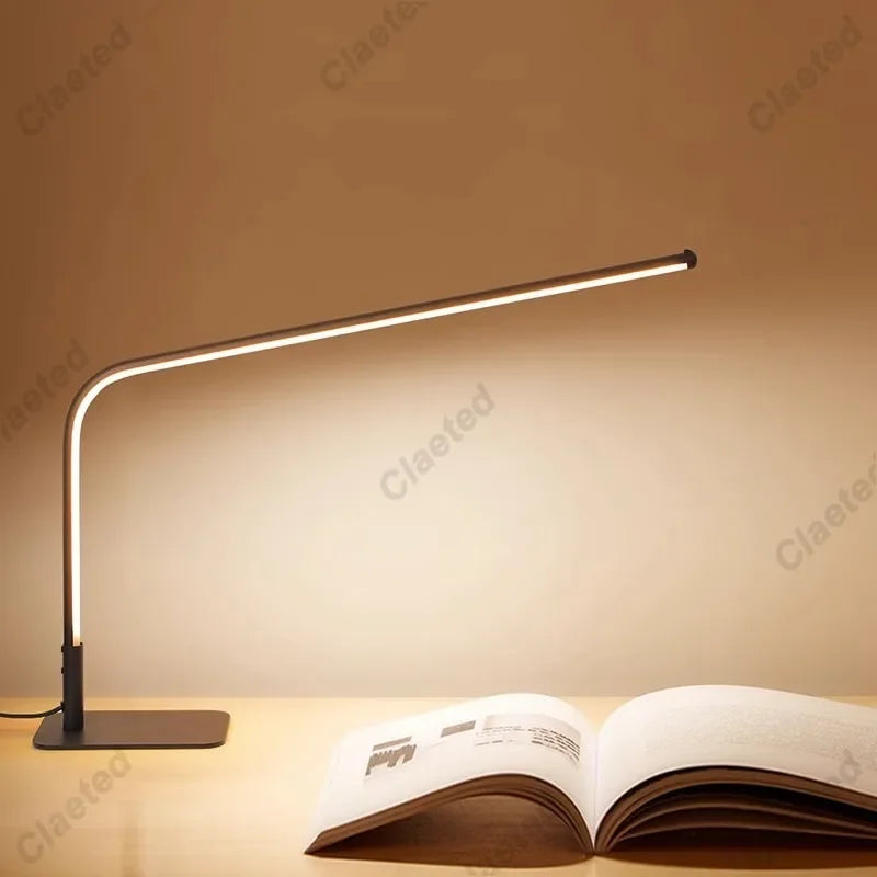 Mini Luminária de Mesa LED USB Recarregável Dobrável – Proteção Ocular