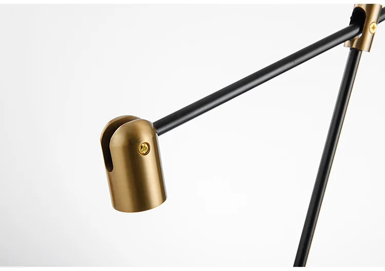 Luminária de Mesa Base Mármore Designer com Regulagem – Sala e Quarto
