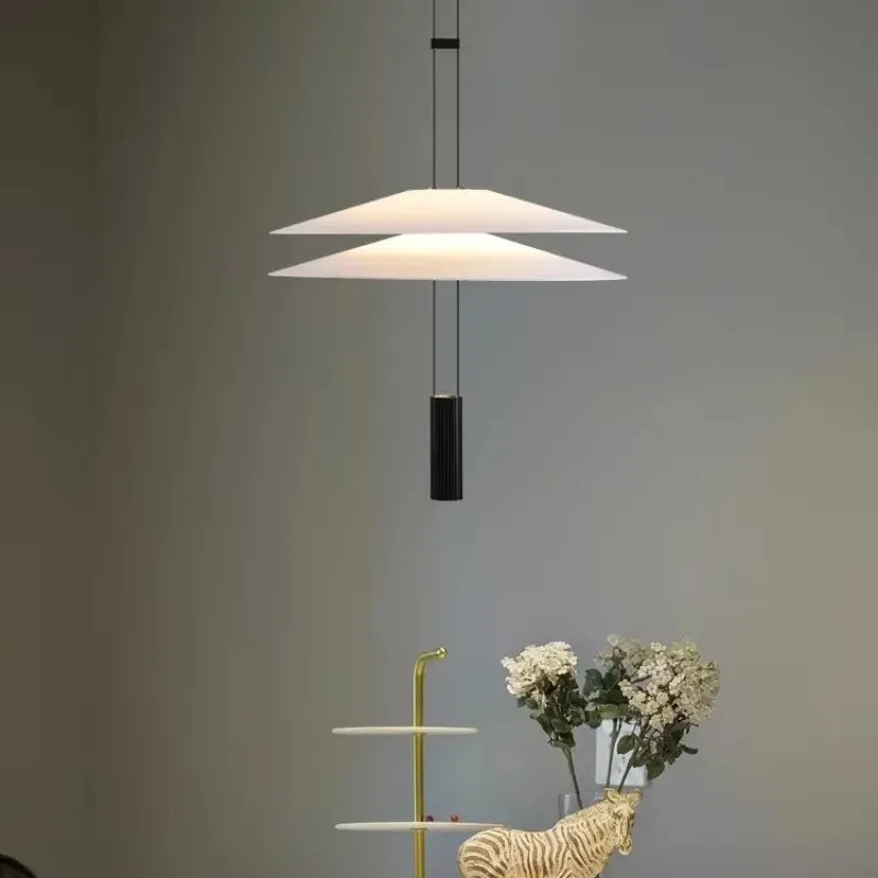 Lustre Circular Minimalista Moderno para Sala de Estar e Bar