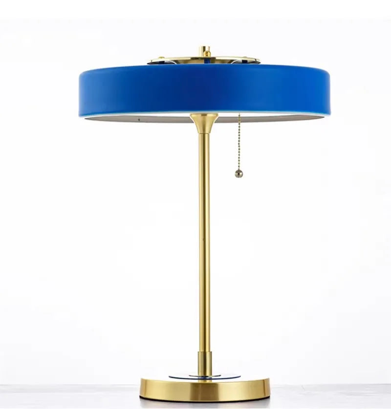 Luminária Retrô Britânica LED Escandinava Mesa Sala Quarto