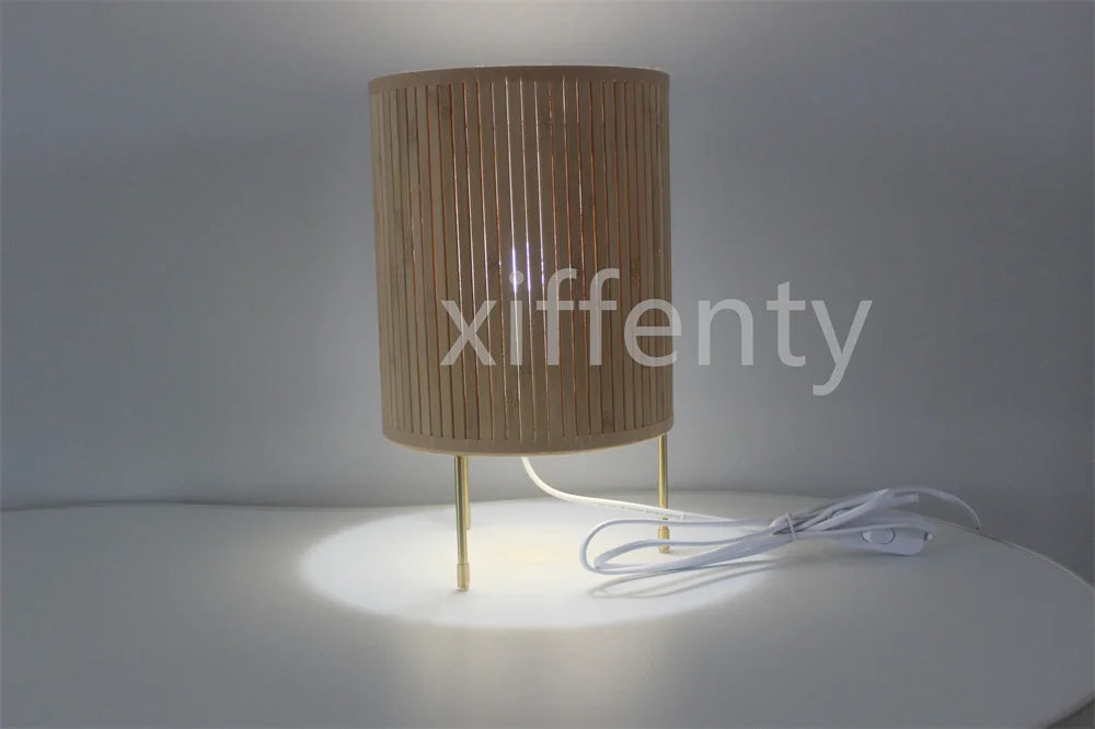 Luminária Rattan Artesanal Nórdica Cabeceira