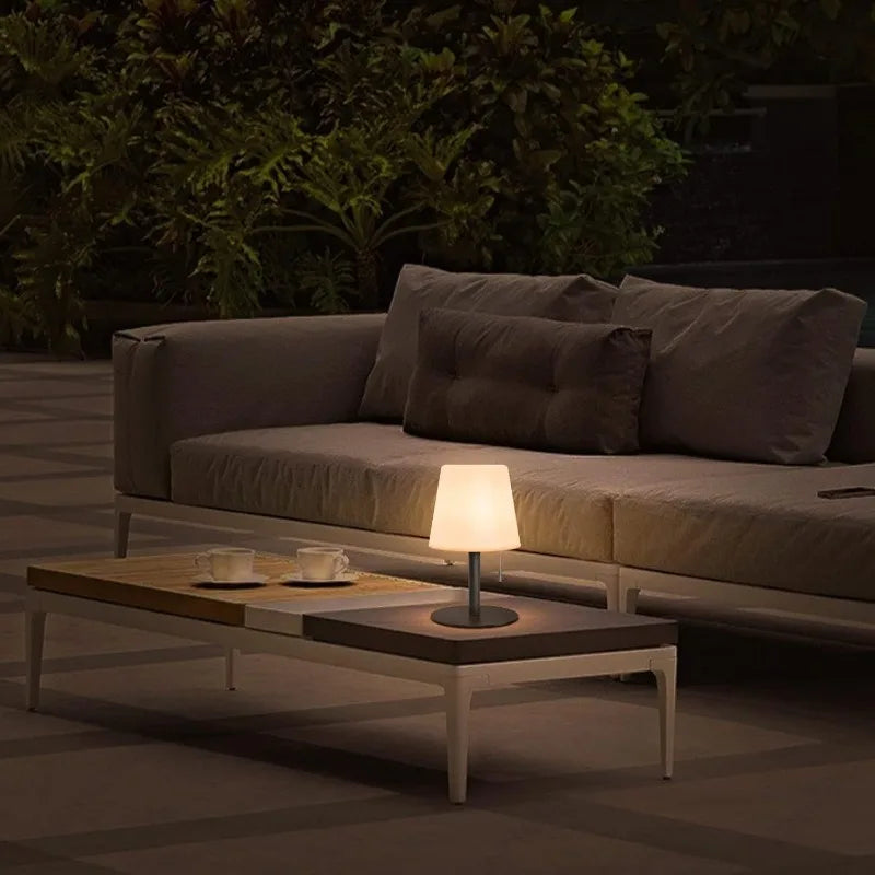 Luminária LED Cordão Dimmer USB Quarto Restaurante Ambiente