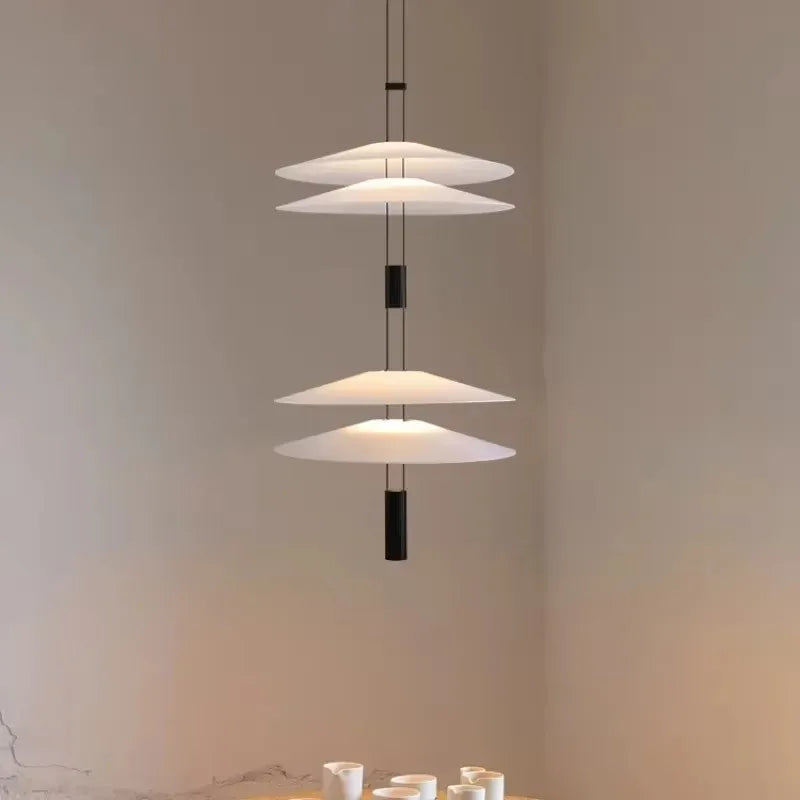Lustre Circular Minimalista Moderno para Sala de Estar e Bar