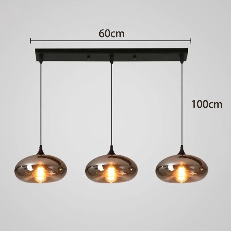 Pendente LED Artístico para Sala de Estar