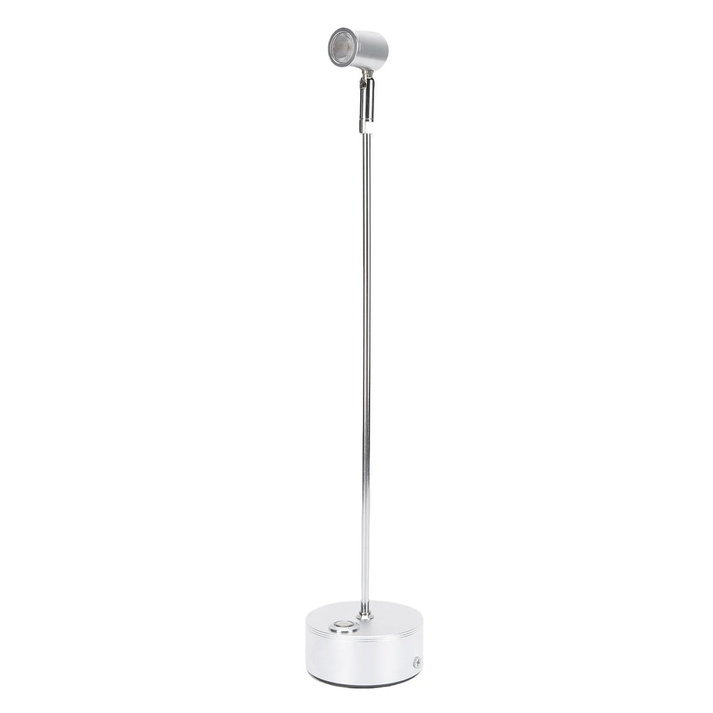 Spot de Mesa 3W Recarregável Touch – 3 Cores para Joalheria e Vitrine