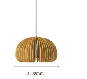 Pendente Elroina - Madeira Nogueira - bancada gourmet organico moderno