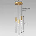Pendente de Cristal LED Mini para Ilha da Cozinha