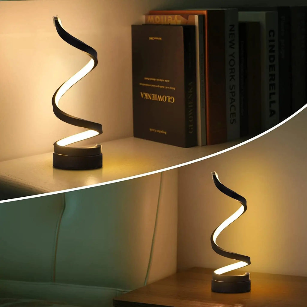 Luminaria de Mesa Avveira - Metal Escovado - aparador escultural