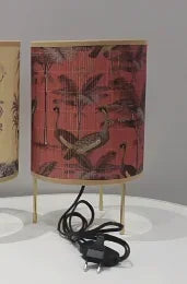 Luminaria de Mesa Avleena - Rattan Natural - cabeceira boho natural
