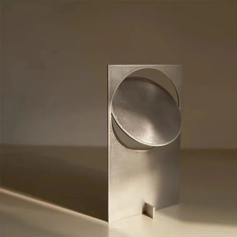 Luminária de Mesa Pôr do Sol Minimalista – Atmosfera de Luxo para Quarto