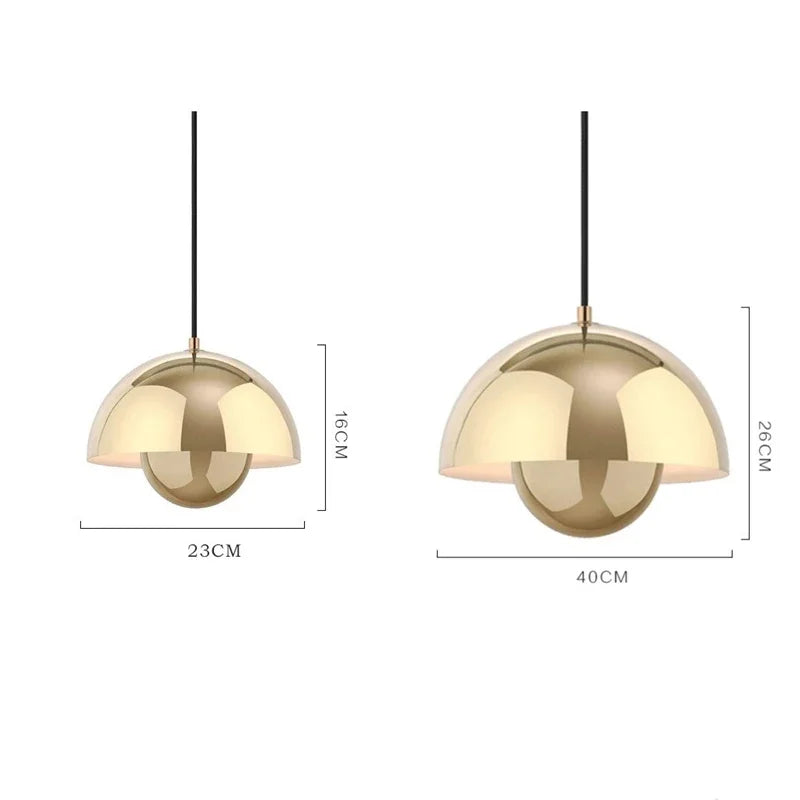 Pendente Elsie - Acabamento Natural - quarto escultural