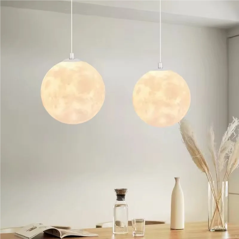 Pendente Lua Nórdico LED E27