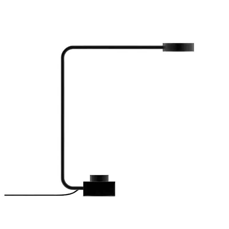Luminária de Mesa Italiana Dimmável LED – Minimalista para Cabeceira